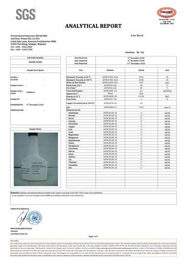 SGS Report